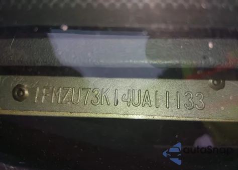 2004 Ford Explorer Nbx/Xlt из США, поврежденный, VIN 1FMZU73K14UA11133